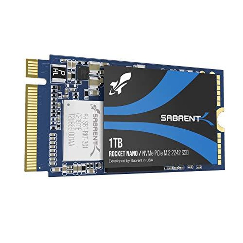 SABRENT SSD 1TB、M.2 SSD 1TB、NVMe 1TB PCIe M.2 2242、内蔵SSD速度