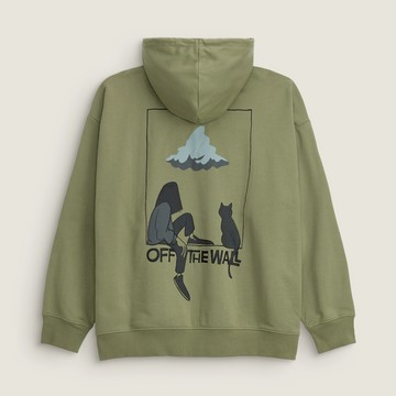 Artist Collection - Hanai 卡其綠色連帽大學T