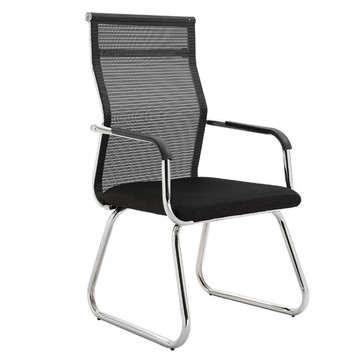 辦公椅子靠背會議室職員特價簡約弓形網椅麻將座椅宿舍家用電腦凳 夏沐生活