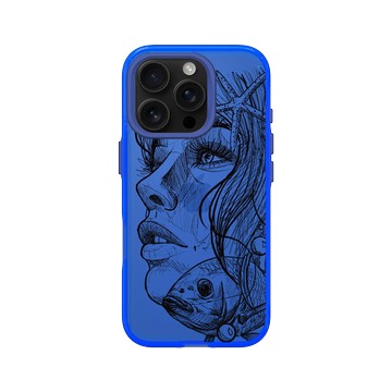 iPhone 16 Pro Clear 激光藍 - MYMY REVERZ TATTOO - MOOREA