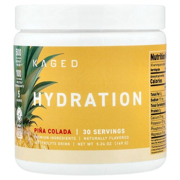 Kaged, Hydration, Pina Colada, 5.24 oz (149 g)