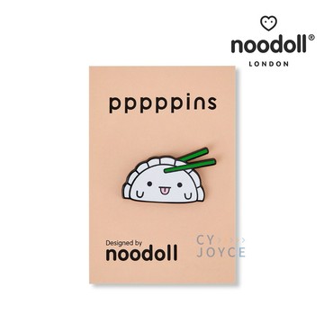 【noodoll】琺瑯別針｜Ricedumpling 米寶餃