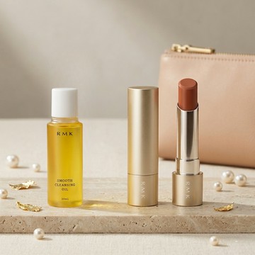 【RMK】絲絨光彩口紅組 (蕊+殼) 6色可選 +贈 明星卸妝油｜高質感唇色｜買一送六｜新品✨天鵝絨柔潤光｜鮮麗發色｜舒適薄膜感｜