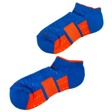 Loopal 路寶 男款運動踝襪 LAMC1505 藍橘色 舒適透氣  L(25~28cm)  1雙
