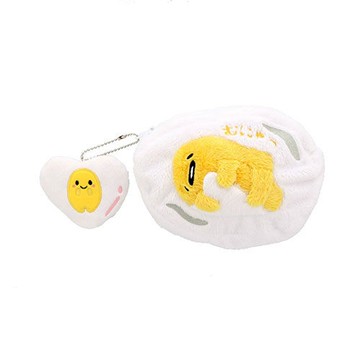 【震撼精品百貨】蛋黃哥Gudetama~造型絨毛收納包(好朋友)54975
