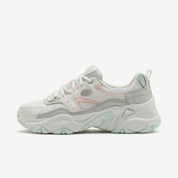 Skechers D'lites 5.0 [150521NTMT] 女 運動休閒鞋 經典 復古 厚底 增高 穿搭 米 綠