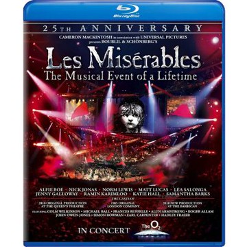 悲慘世界音樂劇 25週年紀念演唱會 (孤星淚) 藍光 BD