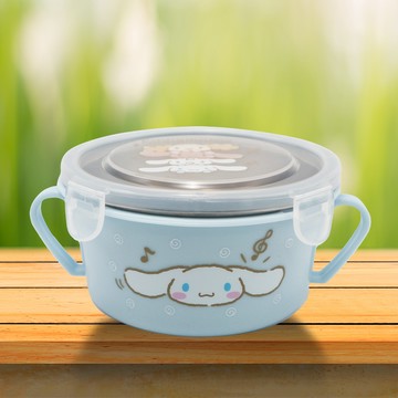 大耳狗喜拿-304不鏽鋼雙耳隔熱餐碗