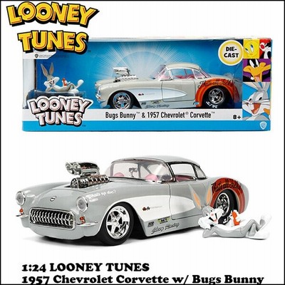 LOONEY TUNES レトロミニカー 1/24 JADA TOYS 1957 CHEVROLET