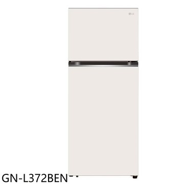 送樂點1%等同99折★LG樂金【GN-L372BEN】375公升與雙門變頻冰箱(含標準安裝)