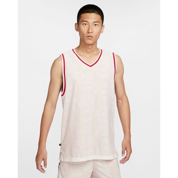 NIKE 耐吉 男運動背心-米紅 AS GA M NK DF DNA JERSEY-FZ0925133