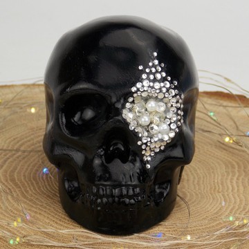 哥德家居裝飾黑暗學院哥德式骷髏裝飾亡靈節女巫