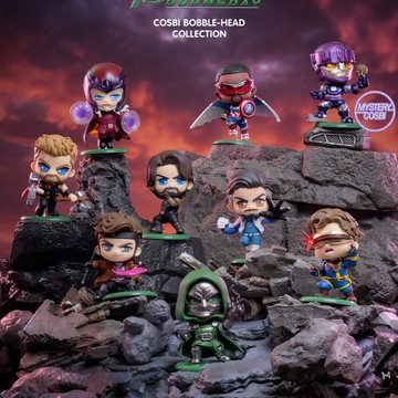 【史派克工廠】預購免運12月 HOT TOYS CBX354 復仇者聯盟 末日崛起 Q版 盲盒 中盒8入 1013