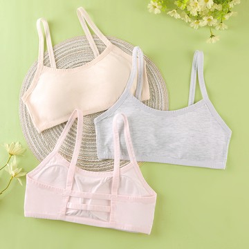 【24小時-臺中出貨】髮育期女童內衣小背心兒童中小學生夏季純棉薄款內穿透氣少女裹胸