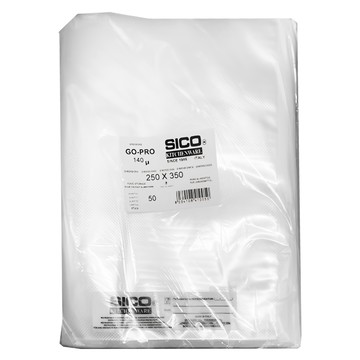 SICO 舒肥專用包裝袋 耐熱120度  厚90μ 25 x 35cm  50個  1包