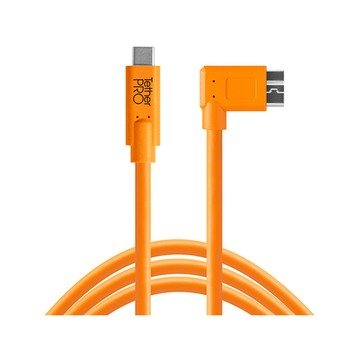 Tether Tools CUC33R15-ORG Pro 傳輸線 USB-C to 3.0 Micro B