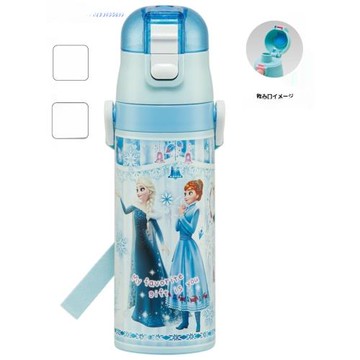 日本進口skater兒童保溫杯學生不銹鋼直飲水杯兩用防摔便攜冰雪杯