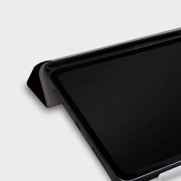 UNIQ Rigor iPad Pro 12.9吋(2020 4代) 多功能可立帶筆槽支持無線充平板保護套-黑色