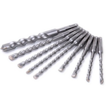 衝擊鑽頭-圓柄 圓柄兩坑兩槽衝擊鑽頭 錘牆壁開孔器 擴孔器 穿牆打孔鑽頭【A370】 123便利屋