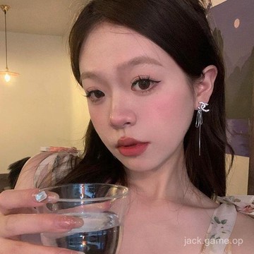 貓係韆金字母雙C耳環長款流蘇耳釘女小衆設計感高級輕奢氣質耳飾