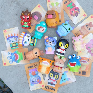 ▍選物研究室 ▍🔫強勢出擊｜ JINART x 12位台灣玩具設計師 設計師公仔盒玩 指人形 收藏玩具