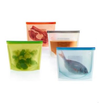 魔尚家居環保硅膠真空密封袋保鮮袋家用高湯冷凍加熱食品收納袋子