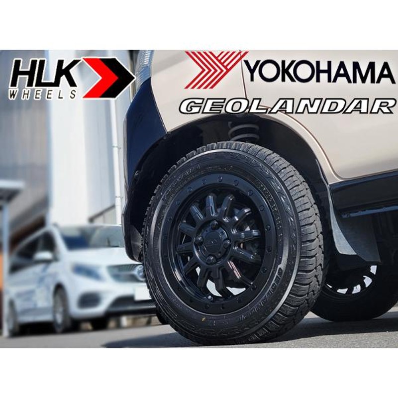 3月発送 軽バン 軽トラ アゲ軽 リフトアップ 14インチ タイヤホイール 4本セット YOKOHAMA GEOLANDAR X-AT ヨコハマ  ジオランダー XAT 145R14 | LINEショッピング