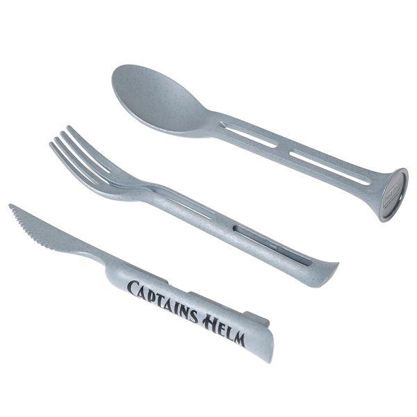 CAPTAINS HELM キャプテンズヘルム #PURE MATERIAL CUTLERY SET カトラリーセット・GRAY