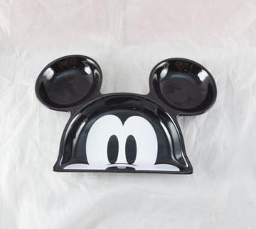 【震撼精品百貨】Micky Mouse_米奇/米妮 米老鼠~造型盤子-米奇頭【共1款】