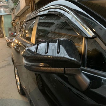 [贈一年延保]Corolla Cross 擾流牙卡夢水轉印後視鏡蓋