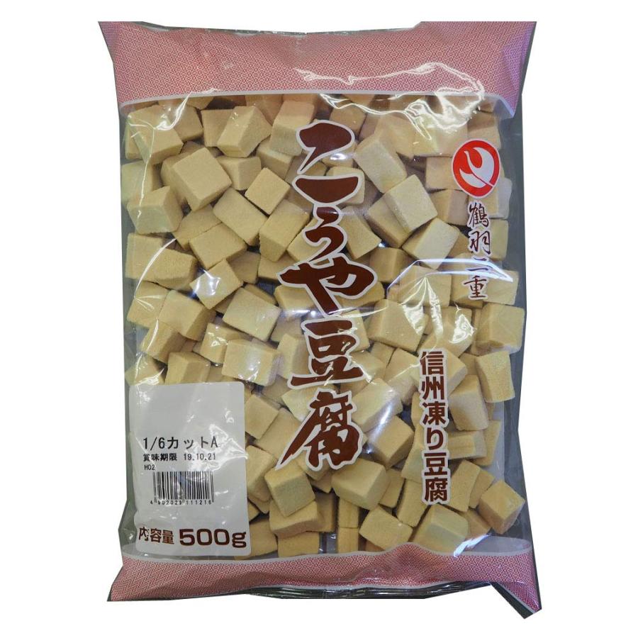 登喜和冷凍食品 高野豆腐 6カットA 500g ×2袋