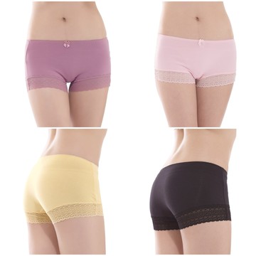 【K's凱恩絲】零束縛超柔涼感四角平口專利蠶絲內褲-顏色隨機