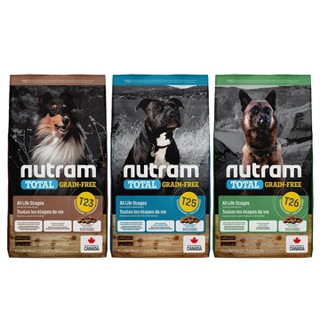 NUTRAM T23/T25/T26無穀全齡犬糧2kg/4.4lb(狗糧/狗飼料/無穀犬糧)