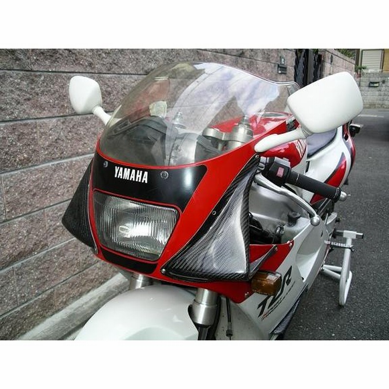 STING RD STING RD:スティングアールアンドディー FRP製ナックルガード カラー：ホワイト TZR250 3MA YAMAHA  ヤマハ 通販 LINEポイント最大0.5%GET LINEショッピング