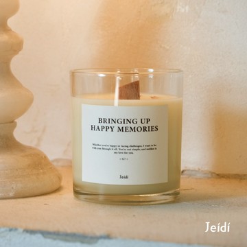 【Jeidi 接地】G7 舒緩思念/甜橙清新調｜香氛大豆蠟燭170g