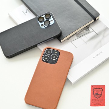 相容於所有型號 智慧型手機保護套 栃木皮革 2 色 [Marutto 油型] 戶外休閒 生日 皮革禮物 男士父親節 BC01M