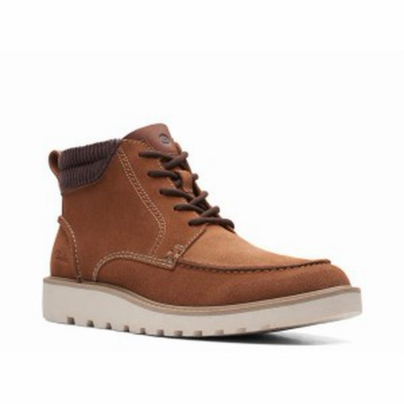 クラークス メンズ ブーツ・レインブーツ シューズ Clarks Barnes Mid