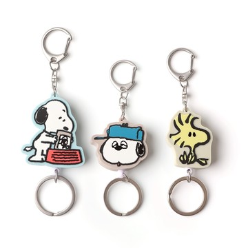 Peanuts史努比伸縮易拉扣- Norns Original Design Snoopy伸縮證件夾 鑰匙圈 吊飾 票夾