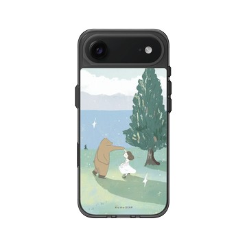 iPhone Air Clear (相機按鈕) 酷墨灰 - 咻咻熊 XiuXiubear - 跳一支舞吧！