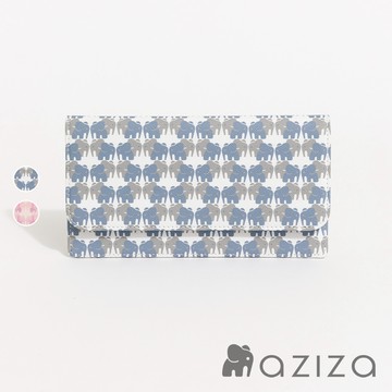 aziza DOPAMINE釦式8卡長夾