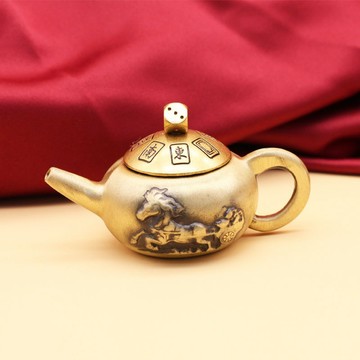 現貨🔥黃銅 馬上胡 把把胡 轉轉胡🔥馬上壺 把把壺 轉轉壺 手把壺🔥麻將 骰子 牌尺 麻將尺