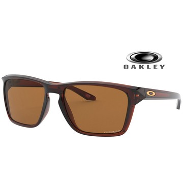 OAKLEY SYLAS 色控科技 輕包覆太陽眼鏡 OO9448 02 透咖啡框PRIZM鏡片 公司貨