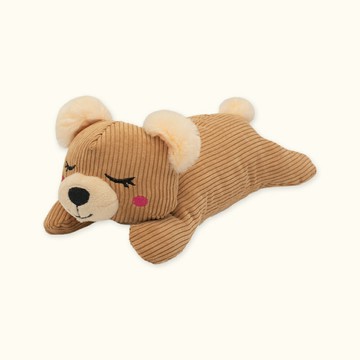 【SofyDOG】ZippyPaws 飛航模式-靜悄悄貪睡熊寶  互動玩具 陪伴玩具