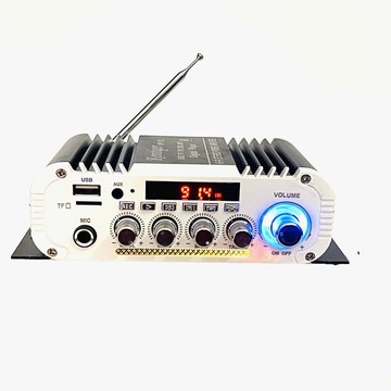 功放 擴大機 家庭劇院 卡拉OK K歌專用 功放。錄音播放，USB，SD看播放卡拉OK混響家用，車載功放機