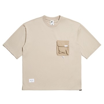 EDWIN｜EFS｜男裝｜大寬立體貼袋短袖T恤