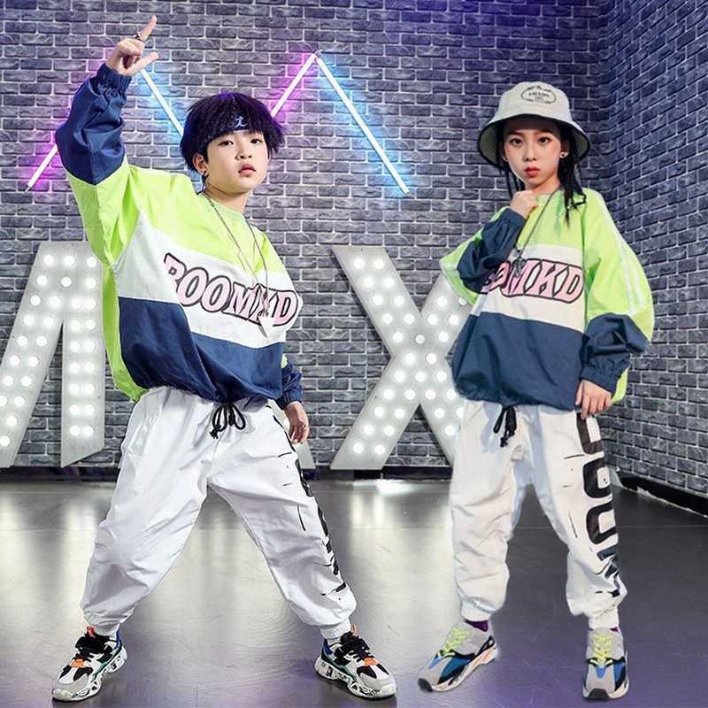 キッズ ダンス衣装 HIPHOP ヒップホップ 子供服 長袖 ダンストップ パンツ ズボン男の子 女の子 チア ジャズダンス 練習着 体操服 ダンスウェア  通販 LINEポイント最大GET | LINEショッピング