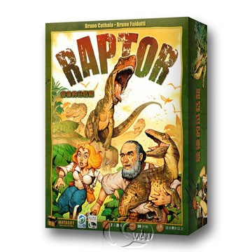 SWANPANASIA 【桌遊】最後的迅猛龍 Raptor中文版