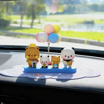 【小悅居】畢業禮物一二布布糖糖嘟嘟一家四口三口擺件桌面車載裝飾情侶送禮網紅同款、熱門單品 人氣好物