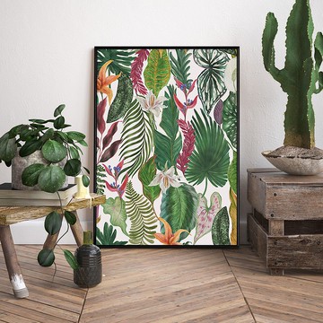 植栽生活－草葉圖集－植物掛畫/合輯/熱情/書房/客廳/綠色