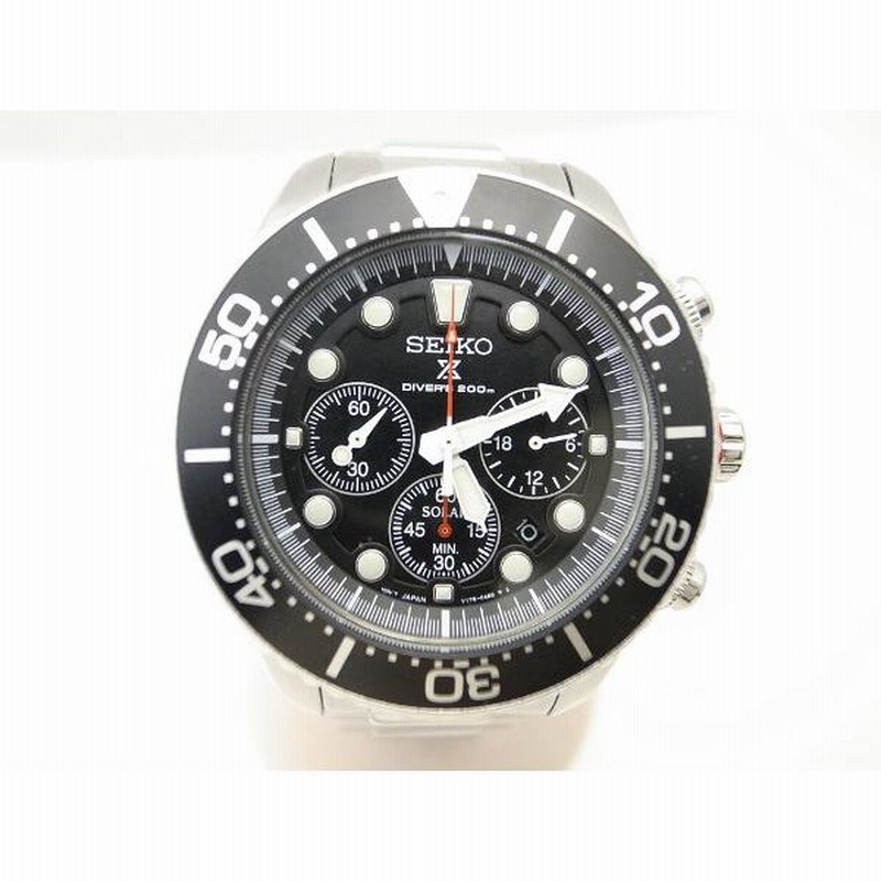 SEIKO セイコー 腕時計 プロスペックス V175-0AD0 SEIKO SEIKO/セイコー プロスペックス V175-0AD0 腕時計